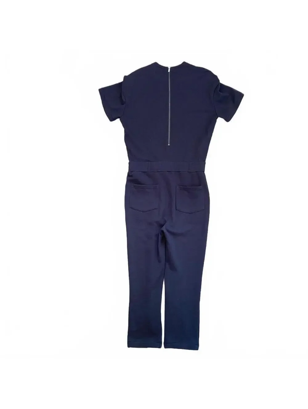 Pistola Decklin Shoulder Pad Sleeveless Jumpsuit Cotton Black Women's Size XS